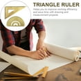 thumbnail image 5 of Raindrops 2 Sets  Geometry Triangle Ruler Drawing Ruler Measurement Protractor for Outdoor, 5 of 8