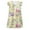 Light Yellow, variant on Girl Sleeveless Dress Summer Easter Print Small Flying Sleeve Night Children's Homewear Fashion Party Dresses for Toddler