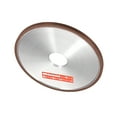thumbnail image 3 of Uxcell 6-Inch Diamond Grinding Wheel Resin Bonded for Carbide Metal 240 Grits 75%, 3 of 5
