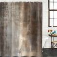 thumbnail image 3 of Brown Ombre Waterproof Fabric Shower Curtain,Modern Abstract Oil Painting Art Waterproof Fabric Shower Curtain for Bathroom Curtains Bathtubs Hotel Shower Curtains with 12 Hooks Small 36x72in, 3 of 8