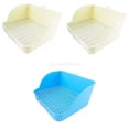thumbnail image 1 of 3 Cajas De Arena Para Conejos, Hámster, Conejillo De Indias, Inodoro Para Mascotas, Bandeja De Arena Para Animales Pequeños, 1 of 3