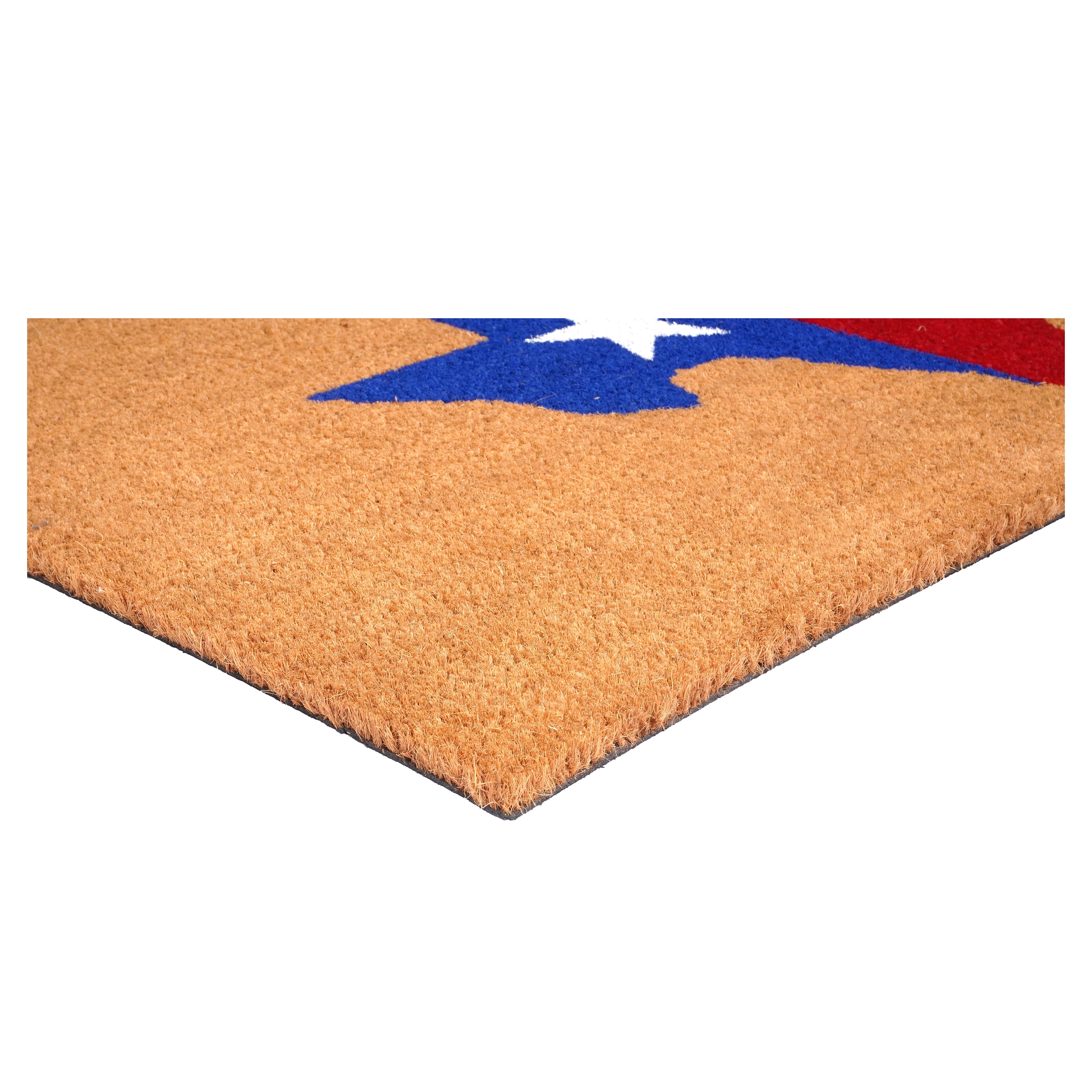 Calloway Mills 107431729 Texas Flag Doormat 17" x 29"