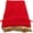 Red, variant on luxury velvet dice bags with satin lining: 4"x6" purple velvet dice bag with gold satin lining