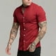 thumbnail image 5 of Camisa Cuello Mao Manga Corta Hombre Vestir Caballero, 5 of 7