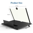 thumbnail image 6 of Magnifier for Cell Phone,Fanlory 3D HD Magnifying Projector Screen Enlarger for Movies, Videos and Gaming, Foldable Phone Stand with Screen Amplifier,Compatible with All Smartphones, 6 of 10