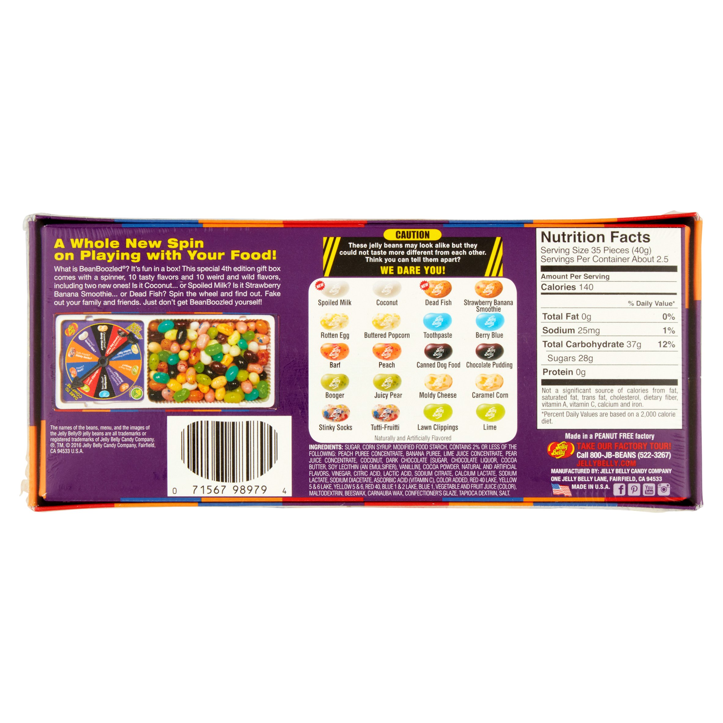 Jelly Belly BeanBoozled Jelly Beans, 20 Assorted Flavors, 3.5 oz Theater Box - image 9 of 9