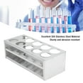 thumbnail image 4 of 304 Stainless Steel Test Tube Holder Rack Highly Polished Surface Multifunctional Laboratory Tube Stand, Small and Lightweight, Wide Applications, 4 of 7
