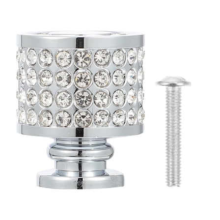 Pulls Knobs Handle Cabinet Knob Office 3X2.4CM Silver