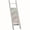 Rustic White, variant on General 5-Tier Modern Farmhouse Blanket Ladder Shelf Freestanding Wood Rack, Maroon Brown Storage for Living Room, Space-Saving for Blankets Books Decor Towels