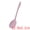 Pink, variant on Unique Bargains Silicone Non Stick Heat Resistant Cooking Spoon Pink 12.5x3.1in