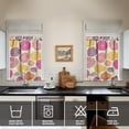 thumbnail image 3 of Farmhouse Vintage Curtains 36 Inch - 3 Panel Boho Wildflower Set with Rustic Floral Print, Rod Pocket Drapes, 3 of 5