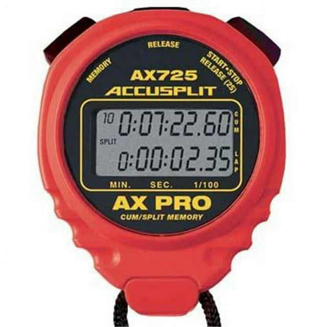 Olympia Sports TL003P ACCUSPLIT AX725 Pro Timer - Rouge