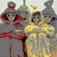 thumbnail image 2 of Disfraces de Teletubbies unisex Disi Onesies Lala Cosplay Pijamas Pijamas para adultos, 2 of 3