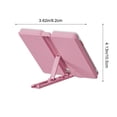 thumbnail image 3 of Multifunctional Book Stand Pen Box with Pencil Sharpener, 2-in-1 Adjustable Reading Rack, Large Capacity Stationery Organizer for Students School Study Desk Office Homework Tablet Holder, 3 of 6