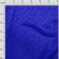 thumbnail image 3 of oneOone Cotton Jersey Dark Blue Fabric Geometric Dress Material Fabric Print Fabric By The Yard 58 Inch Wide, 3 of 4