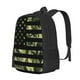 thumbnail image 1 of Balery American Flag Camo Mochila para hombre y mujer - Tela Oxford 600D resistente - Gran capacidad, resistente al agua, ideal para la escuela, viajes y senderismo, 1 of 6