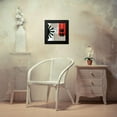 thumbnail image 4 of Kikani, Umang 15x15 Black Modern Framed Museum Art Print Titled - Construction Zone 2, 4 of 5