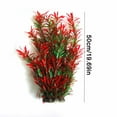 thumbnail image 2 of Fake Plants Aquarium Plants, Realistic Artificial Aquarium Decorations for Fish Tank Decor, 1pcs, 2 of 9