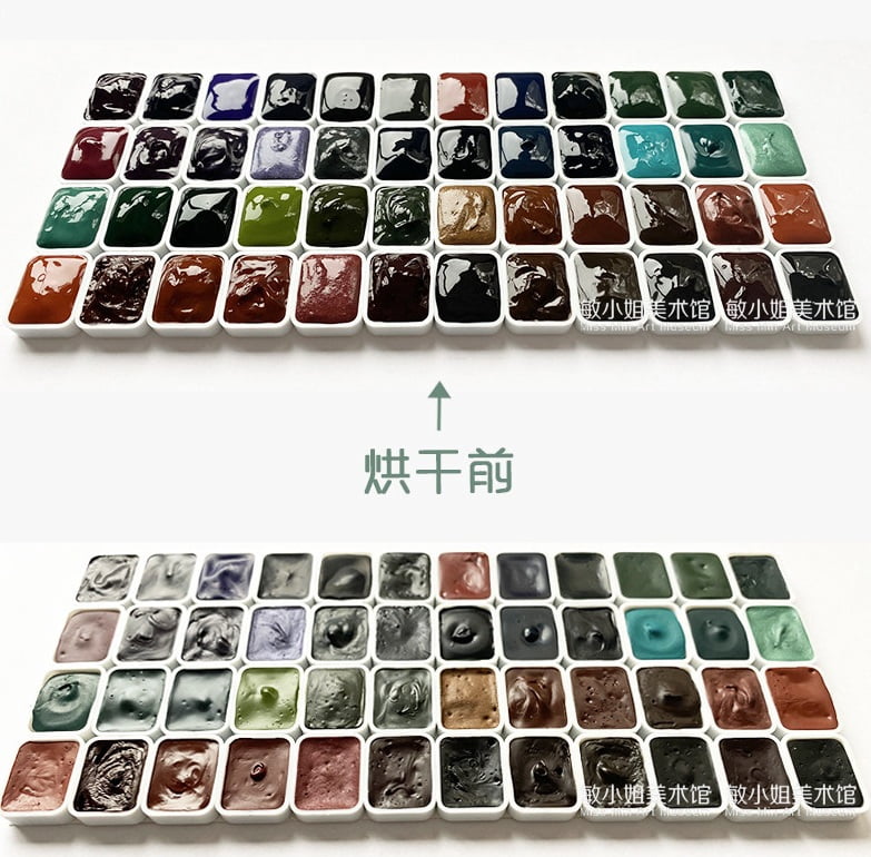 Daniel Smith  Primatek Watercolor Handcrafted 48 Colors 1ml Artist Professional Watercolor Paint