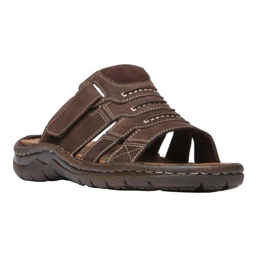 mens leather sandals clearance