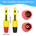 thumbnail image 2 of 4 Pieces Wire Piercing Probe Insulation Piercing Clip Set Wire Piercing Tool for Multimeter Voltage Thermometer Voltmeter Testing(2mm, 4mm), 2 of 7