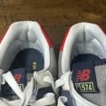 thumbnail image 4 of New Balance Shoes Mens 10 Blue 574 Court Sneakers Classic Retro Running CT574RPY, 4 of 6