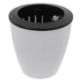 thumbnail image 3 of Lazy Flower Pot Flowerpot Imitation Porcelain Series Plastic Self Watering Pot, 3 of 9