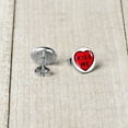 thumbnail image 5 of Body Candy 20G Stainless Steel Holiday Kiss Me Candy Heart Pierced Stud Earrings Set for Women Men, 5 of 8