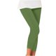thumbnail image 1 of Gibobby Leggings Afelpados Mujer Leggings plisados elásticos para mujer, pantalones para mujer con tendón colgante, pantalones negros varios tamaños（Verdinegro， XXXXL), 1 of 4