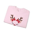 thumbnail image 3 of Christmas Reindeer Sweatshirts Women Christmas Sweatshirts Deer Sweatshirts, 3 of 4