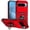 Red, variant on Fashion Case with Holder Stander Kickstand Drop Resistant Shockproof Case For Google Pixel 9 Pro (6.3inch) / For Google Pixel9 (6.3inch)