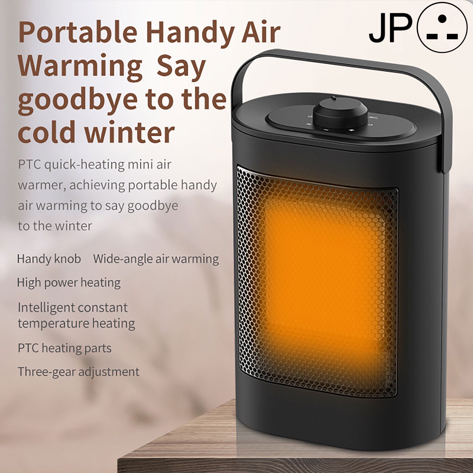 Space Heater High Power Temperature Adjustable Low-Power Consumption Low  Noise Fast Heating Keep Warm ABS Small Electric Heater 900W Home Hand  Warmer for Office | Walmart Canada