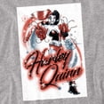 thumbnail image 2 of Batman Harley Airbrush Women's T Shirt, Athletic Heather, 2X-Large, 2 of 6
