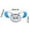 01_Blue, variant on Stainless Steel Cutter, Multi-Functional Fruit Slicer and Dicer Tool, Blue, for Quick Fruit Salad Prep, Kitchen Gadget for Slicing Apples, Pears, and Potatoes (1 Pc)