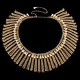 thumbnail image 4 of La Manera De Las Mujeres De La Manera De La Perla Calabaza Gold Tassles Cadena Completa Del Metal Estrecha Correas Sunnimix Cinturón de mujer, 4 of 6