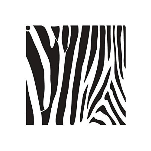Zebra Stripes Pattern Stencil 6 X 6 Walmart Walmart zebra-stripes-pattern-stencil-6-x-6-walmart-walmart