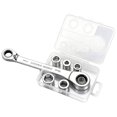 thumbnail image 1 of Llave de Carraca de Doble Cabezal, Kit Combinado Intercambiable, Llave Dinamométrica Flexible Desmontable, 1 of 1
