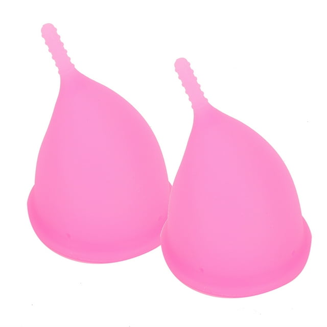 Copa menstrual ANGGREK reutilizable a prueba de fugas silicona almohadilla tampón herramienta menstrual femenina alternativa Rosa