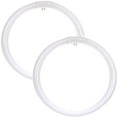 thumbnail image 2 of Diodesy- Pack of 2 FC12T9/WW T9 Circline Round Fluorescent Light Bulb, Circular Lamp Replacement for Circle Ceiling Fixture Lamp, Kitchen and Bath Fluorescent Lamp, 3000K Soft White, 32W, 2600 Lumen, 2 of 3