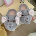 thumbnail image 6 of KANG Cozy Indoor Slippers With Elephant Design For Winter Home Use Soft Sole Warm Slippers For Comfort, 6 of 9