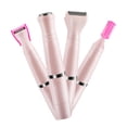 thumbnail image 1 of CTIRCHIU 1 Pce Rasoir Électrique 4 en 1 Appareil de Rasage des Aisselles Privé Tondeuse pour Poils du Corps Machine de Beauté (Rose), 1 of 7
