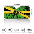 thumbnail image 5 of Xoenoiee Jamaica Flag Palm Tree Print Car Windshield Sun Shade Blocks UV Rays Auto Front Window Covers with Suction Cups, Keeps Car Cool, Easy to Install and Store, 5 of 7