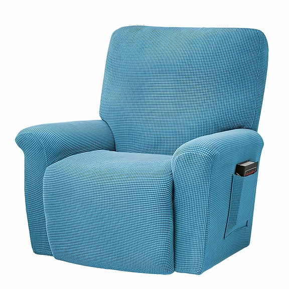 AUQ Super Stretch Recliner Cover Recliner Couch Covers Recliner Chair Cover Form Fitted Non Slip Reclining Slipcovers For Standard Large Recliner Soft Thick