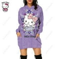 thumbnail image 2 of Hello Kitty Sweat à Capuche Imprimé pour Femmes Automne Hiver 2023 Mode Pulls Femme Robe Décontractée Mode Urbaine, 2 of 7