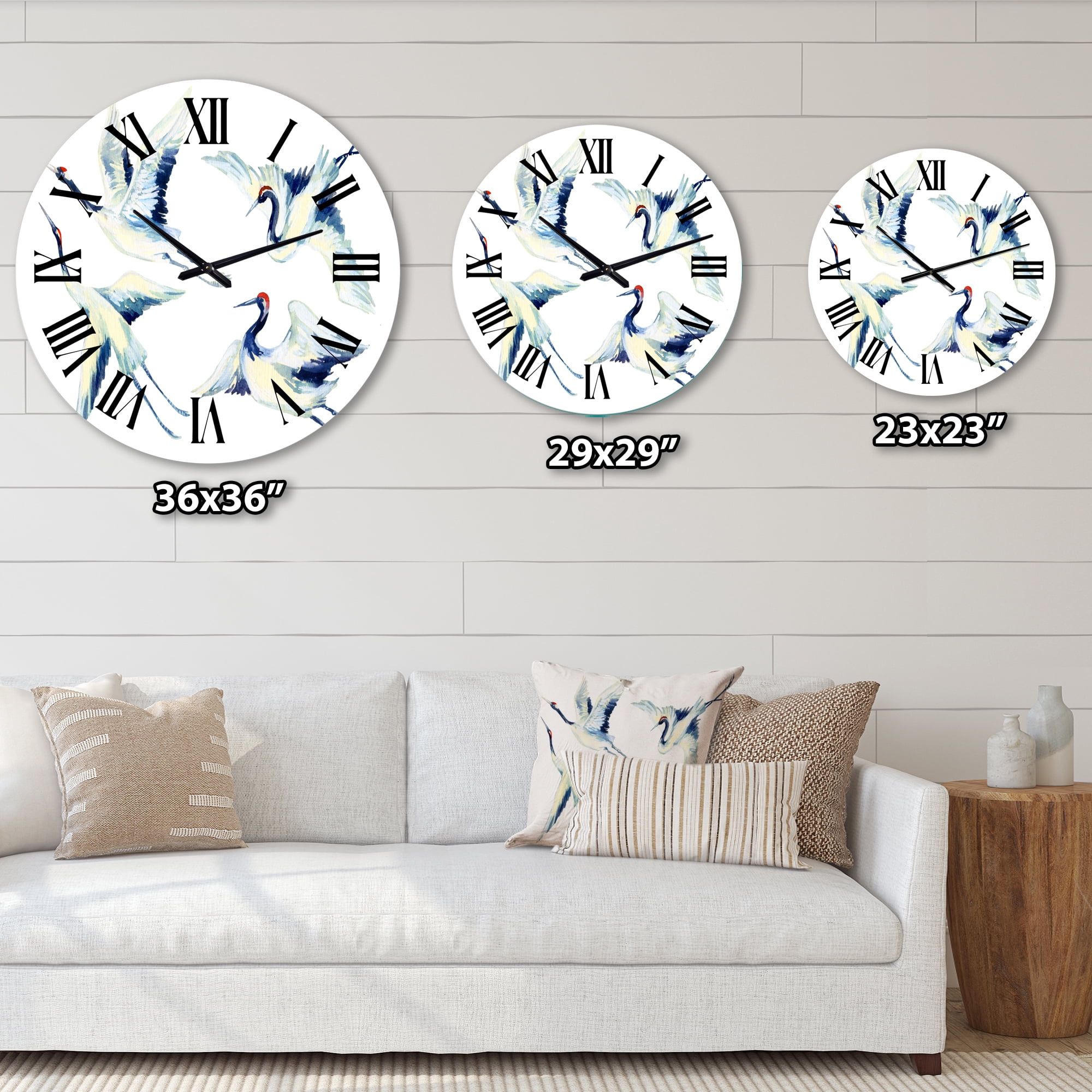 Designart 1 in Traditional Wall Clock