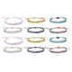 thumbnail image 1 of Paquete de 12 pulseras trenzadas de cuerda multicolor, pulseras impermeables, conjunto de joyería para mujer Adepaton BST3002981-1, 1 of 5