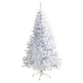 thumbnail image 5 of Nearly Natural 6' White Artificial Christmas Tree with 250 Clear LED Lights, 5 of 9