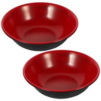 FESTFENDS 2Pcs Multi Function Serving Bowl Black For Parties And Storage Holder
