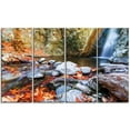 thumbnail image 2 of Beautiful Serenity Waterfall in Cyprus - Landscape Wall Art on Canvas, 2 of 3