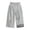 Light Gray, variant on Men Pants New Wide Leg Cropped Chinese Style Linen Blend Breathable Loose Fit Casual Summer Trousers with Embroidery Print